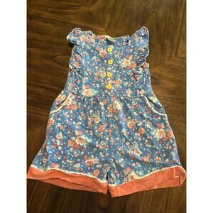 Girls Wildflowers clothing La La Land Addison Rebecca Romper size 6